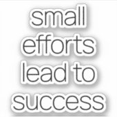 Sticker en vinyle coupé sur mesure (Devant)