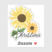 Sticker en vinyle coupé sur mesure (Feuille)