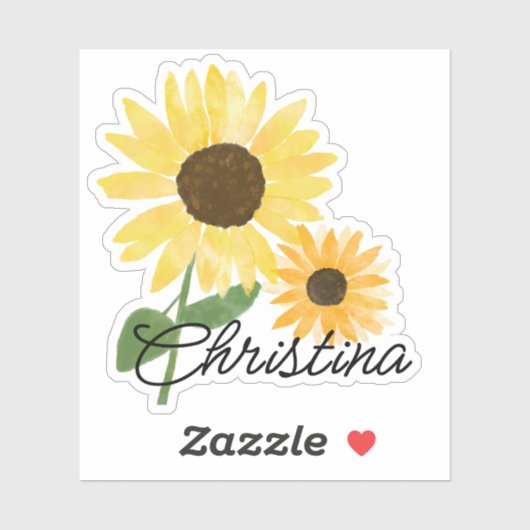 Sticker en vinyle coupé sur mesure (Feuille)