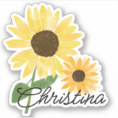 Sticker en vinyle coupé sur mesure (Devant)