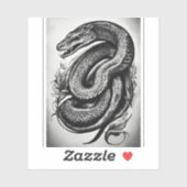 Sticker en vinyle coupé sur mesure (Feuille)