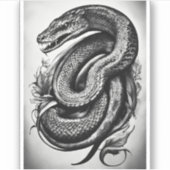 Sticker en vinyle coupé sur mesure (Devant)