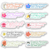 Sticker en vinyle coupé sur mesure (Devant)