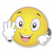 Sticker en vinyle coupé sur mesure (Devant)