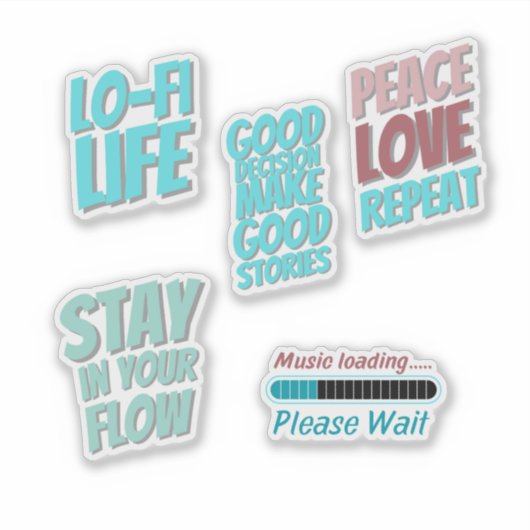 Sticker en vinyle coupé sur mesure (Devant)