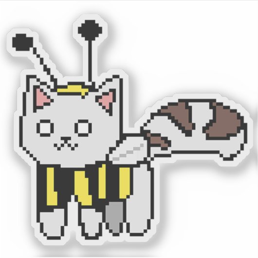 Sticker en vinyle coupé sur mesure (Devant)