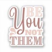 Sticker en vinyle coupé sur mesure (Devant)