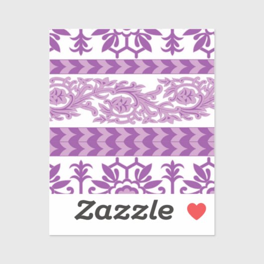 Sticker en vinyle coupé sur mesure (Feuille)