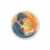 Sticker en vinyle coupé sur mesure (Devant)