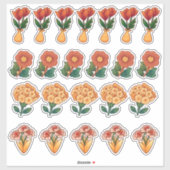 Sticker en vinyle coupé sur mesure (Feuille)