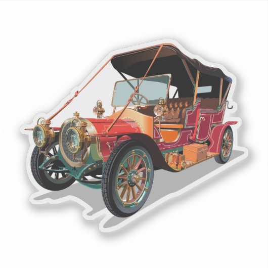 Sticker en vinyle coupé sur mesure (Devant)