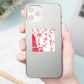 Sticker en vinyle coupé sur mesure (Téléphone)