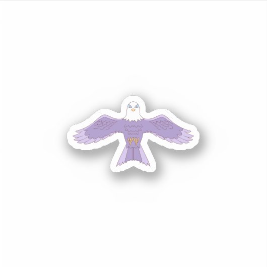 Sticker en vinyle coupé sur mesure (Devant)