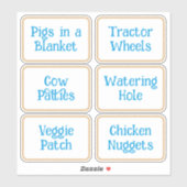 Sticker en vinyle coupé sur mesure (Feuille)