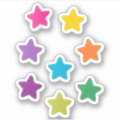 Sticker en vinyle coupé sur mesure (Devant)