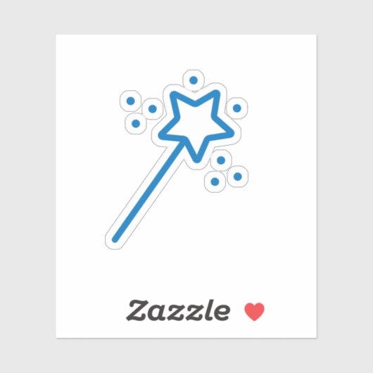 Sticker en vinyle coupé sur mesure (Feuille)