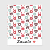 Sticker en vinyle coupé sur mesure (Feuille)