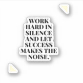 Sticker en vinyle coupé sur mesure (Devant)