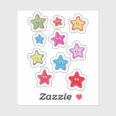 Sticker en vinyle coupé sur mesure (Feuille)