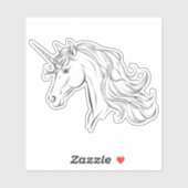 Sticker en vinyle coupé sur mesure (Feuille)