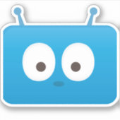 Sticker en vinyle coupé sur mesure (Devant)