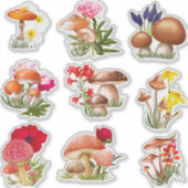 Sticker en vinyle coupé sur mesure dans le champig (Devant)