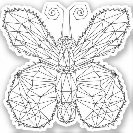 Sticker En Vinyle Coupé Sur Mesure De KAB (Recto)