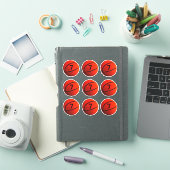 Sticker en vinyle coupé sur mesure Jersey (Couverture iPad)
