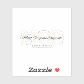 Sticker en vinyle coupé sur mesure LOGO