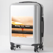 Sticker en vinyle coupé sur mesure pour l'apicultu (Sur valise)