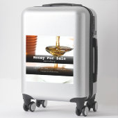 Sticker en vinyle coupé sur mesure pour l'apicultu (Sur valise)