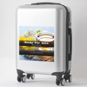 Sticker en vinyle coupé sur mesure pour l'apicultu (Sur valise)