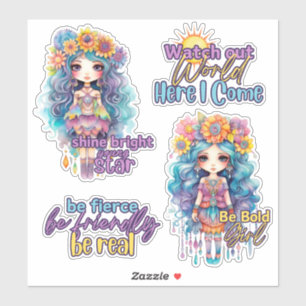 Sticker en vinyle coupé sur mesure pour le carnava