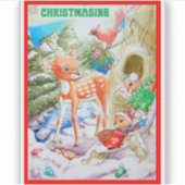 Sticker en vinyle coupé sur mesure pour les enfant (Devant)