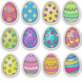 Sticker en vinyle coupé sur mesure pour l'oeuf de  (Devant)