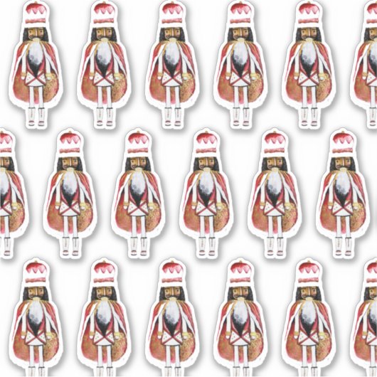 Sticker en vinyle coupé sur mesure pour Nutcracker (Devant)