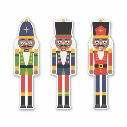 Sticker en vinyle coupé sur mesure pour Nutcracker (Devant)