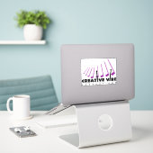 Sticker en vinyle CVP (pour ordinateurs, carnets,  (Ordinateur portable sur le bureau)