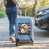 Sticker en vinyle d'aigle patriotique (Valise Insitu)