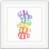 Sticker en vinyle de 2 po (Recto)