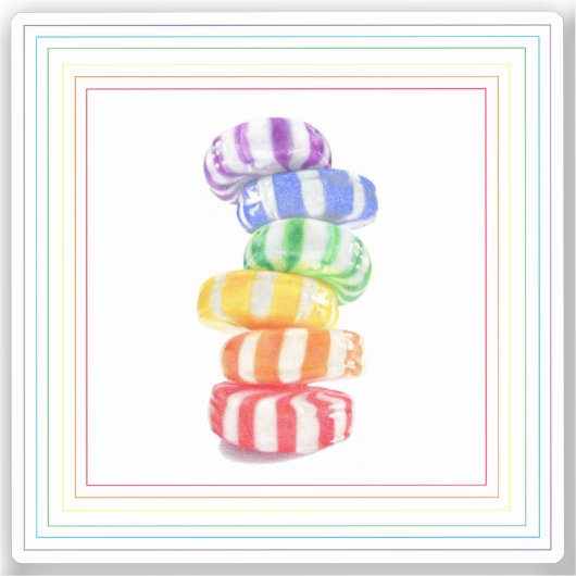 Sticker en vinyle de 2 po (Recto)