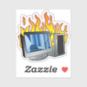 Sticker en vinyle de 2 po x 2 po sur mesure (Feuille)