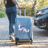 Sticker en vinyle de ballet Borzoi Die Cut (Valise Insitu)