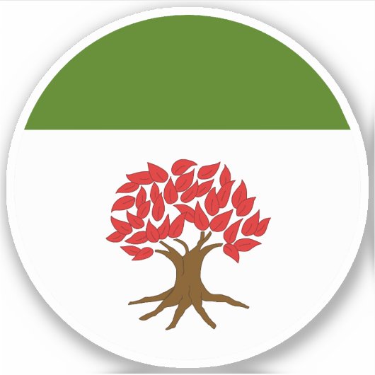 Sticker en vinyle de bois SCA Myrgan (Devant)