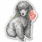 Sticker en vinyle de canicule de Saint-Valentin (Devant)