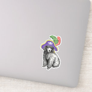 Sticker en vinyle de canicule miniature pirate