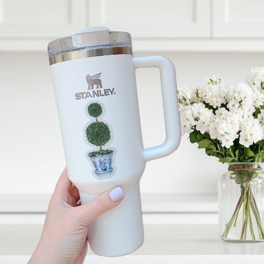 Sticker en vinyle de Chinoiserie de l'Arbre à Doub