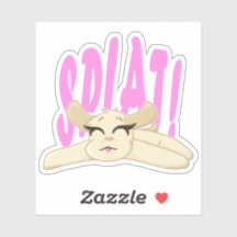 Sticker en vinyle de chiot