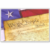 Sticker en vinyle de constitution (Devant)