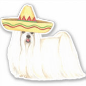 Sticker en vinyle de Fiesta Maltese (Devant)